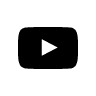 A black YouTube logo with a white play button icon is centered on a white background.