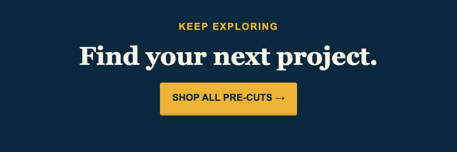A centered, wide graphic on a solid dark navy background shows the yellow uppercase text “KEEP EXPLORING” above the large white serif headline “Find y...