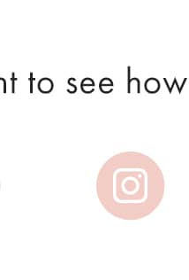 A medium shot shows a pale pink circle with a white Instagram logo inside, positioned to the right of the text 'nt to see how' in black sans-serif fon...